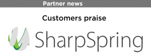 Customers praise SharpSpring [image]