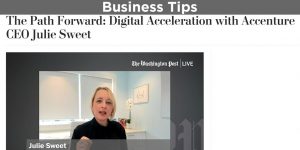 Digital acceleration recommended by Accenture CEO Julie Sweet