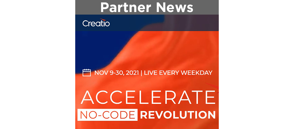 Creatio Accelerate Online Conference: November 9-30